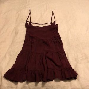 Brandy Melville Maroon Dress